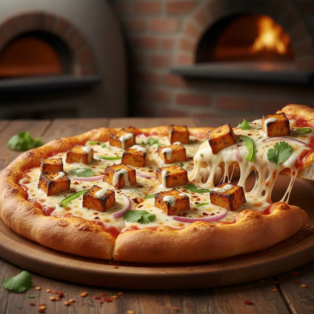 Best Paneer Tikka Pizza in Edmonton - Unique Indian fusion pizza