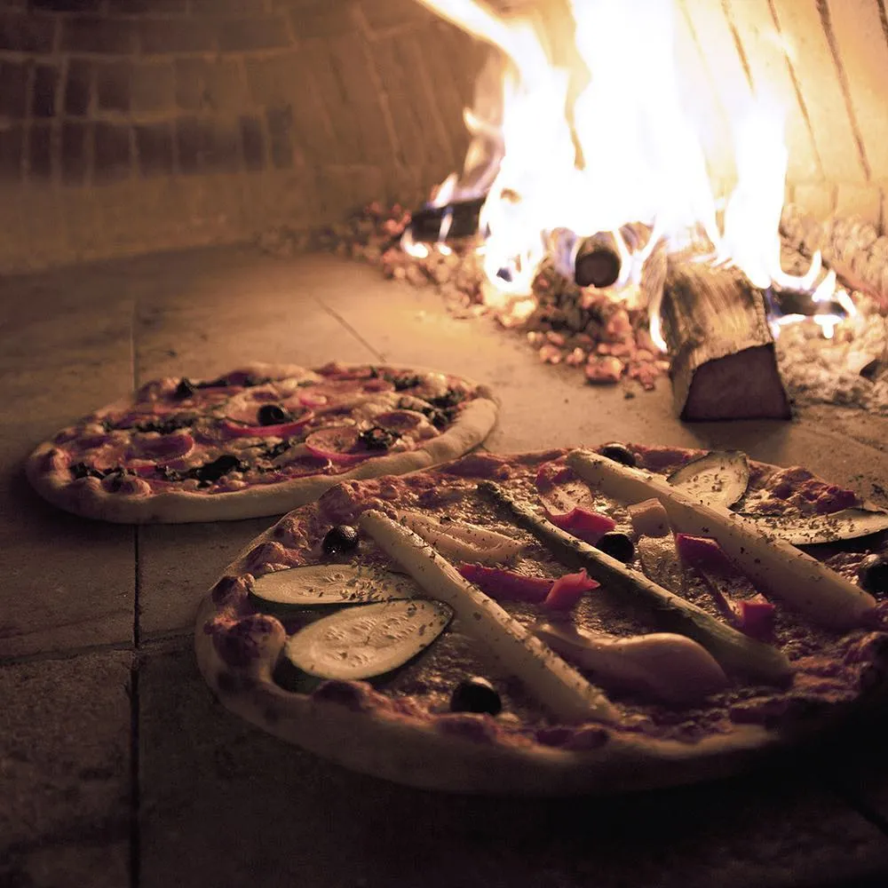 Fresh handcrafted pizza with quality ingredients at Strathcona Pizza Edmonton